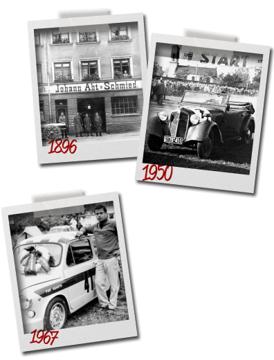 RIGHT FROM THE RACETRACK ONTO THE STREET.